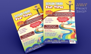 One side Printed Leaflet